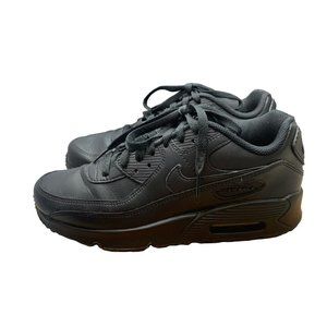 Nike Air Max 90 LTR Triple Black CD6864-001 Youth Shoes Size 7Y 8.5 Womens